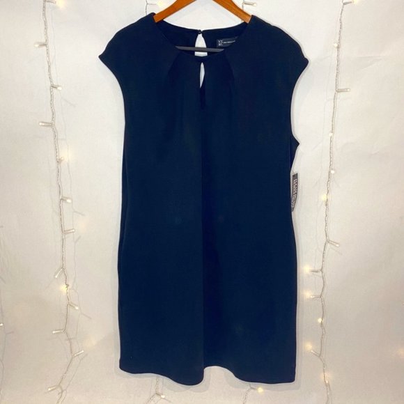 NEW YORK & COMPANY Black Stretch Dress - Picture 1 of 5